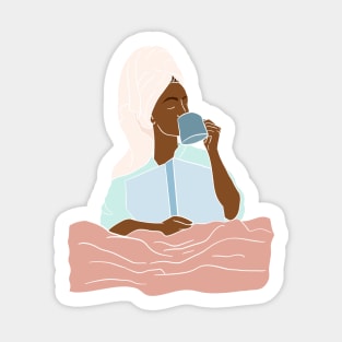 Self care, spa day illustration 1 Sticker